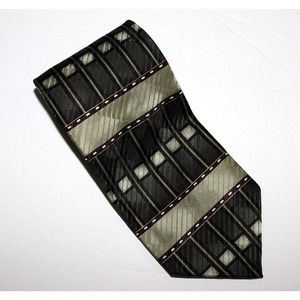 Fenzia Men's Geometric Neck Tie‎